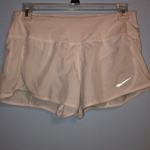 Nike white shorts